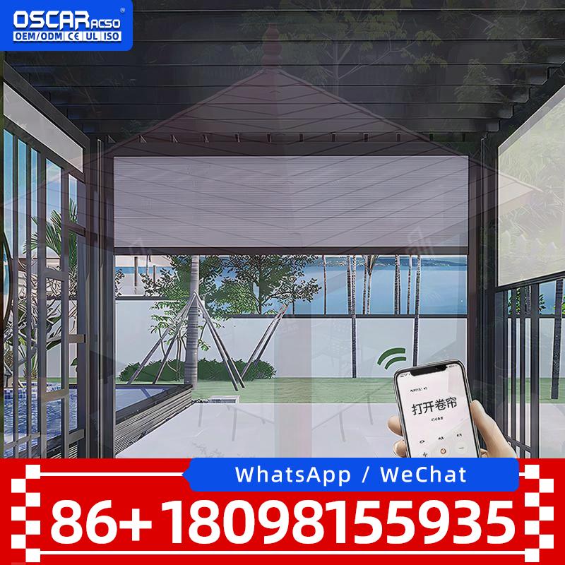 Smart Garden Electric Pergola - Adjustable Luxury Outdoor Smart Vertical Blinds