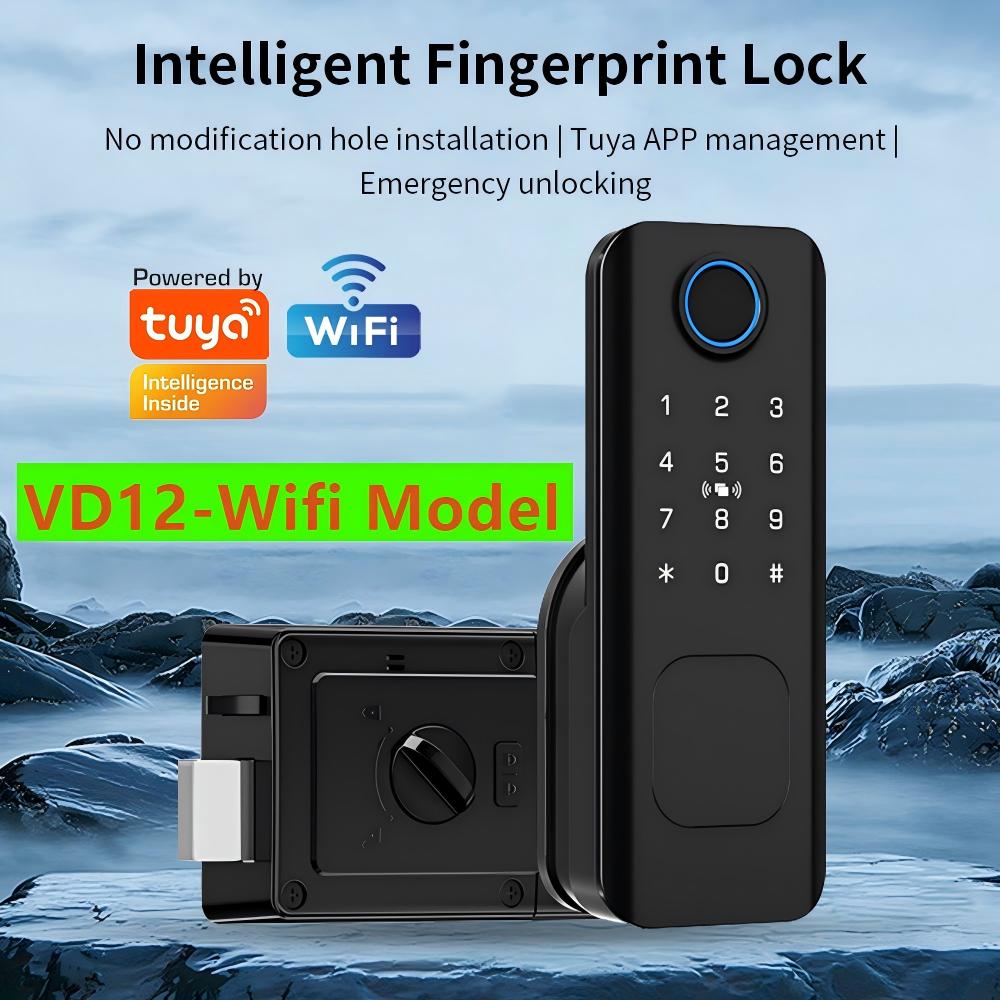 Smart Garden Indoor - Wifi Fingerprint Waterproof Outdoor Garden Lock