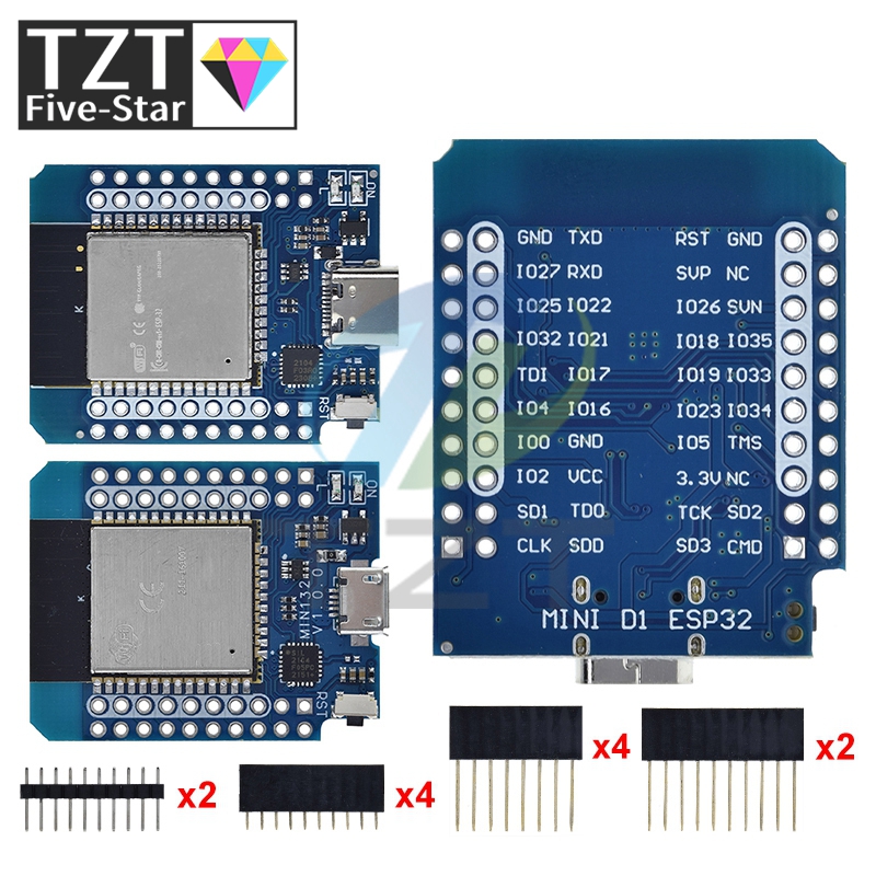 Smart Garden Esp32 - TZT 1/3PCS For Wemos Mini D1