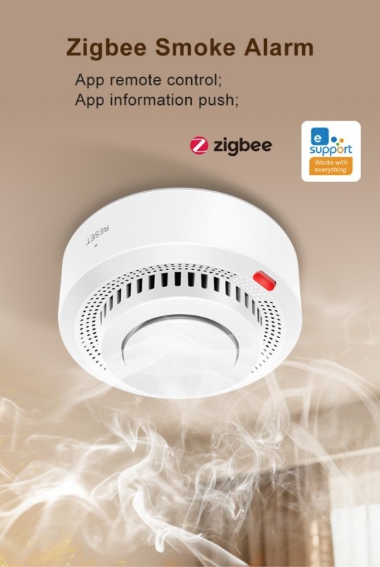 Smart Garden Indoor - EWelink Zigbee Smart Smoke Alarm Battery