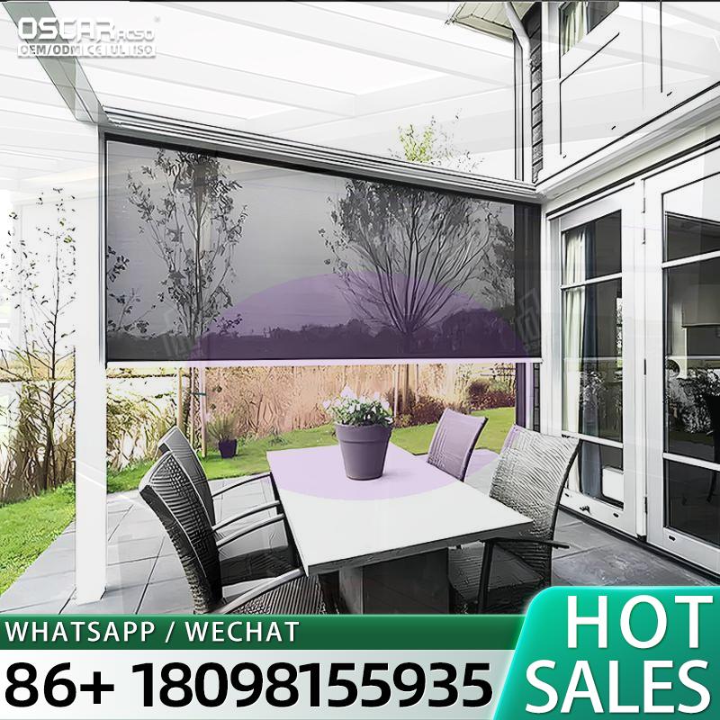Smart Garden Electric Pergola - Wall Mount Aluminium Pergola with Polycarbonate