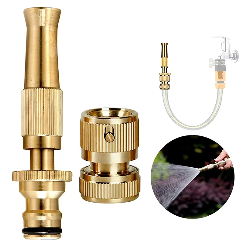 Smart Garden Home - Spray Nozzle Water Gun Brass High