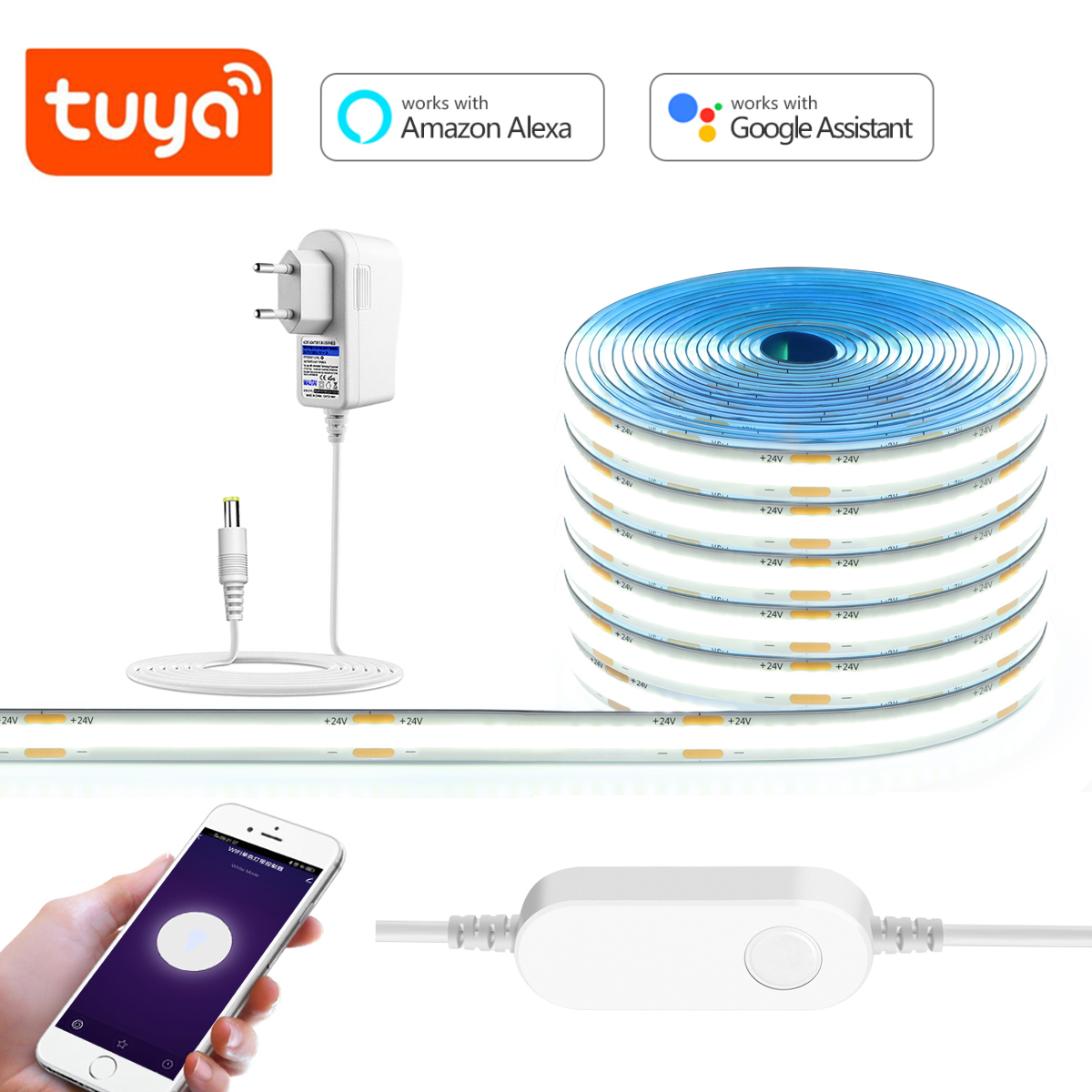 Smart Garden Sensors - 3M 5M 10M 24V COB LED