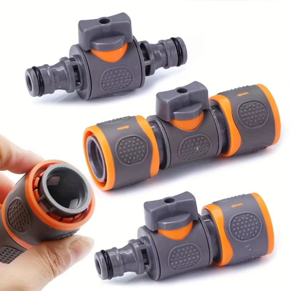 Smart Garden Hose Valve - 3PCS 16mm Ball Valve Hose Quick