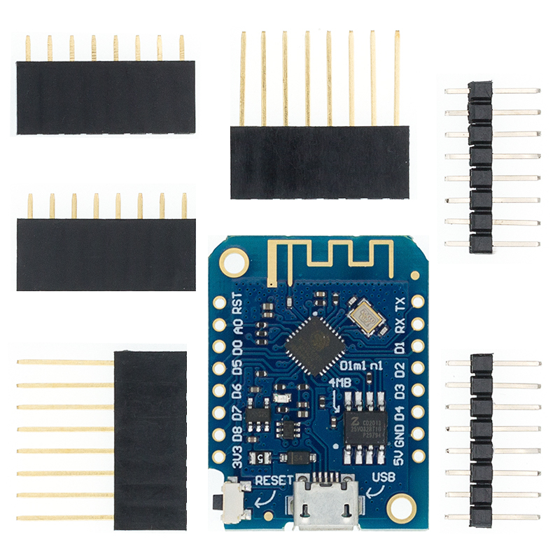Micro USB/Type-C USB WeMos D1  - đánh giá và giá Smart Garden Esp32