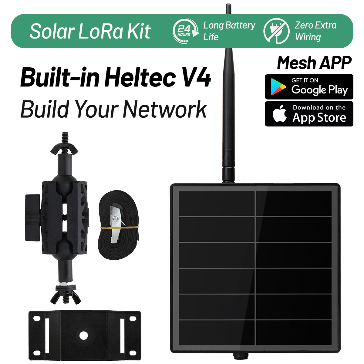Outdoor Meshtastic Solar Node  - đánh giá và giá Smart Garden Esp32