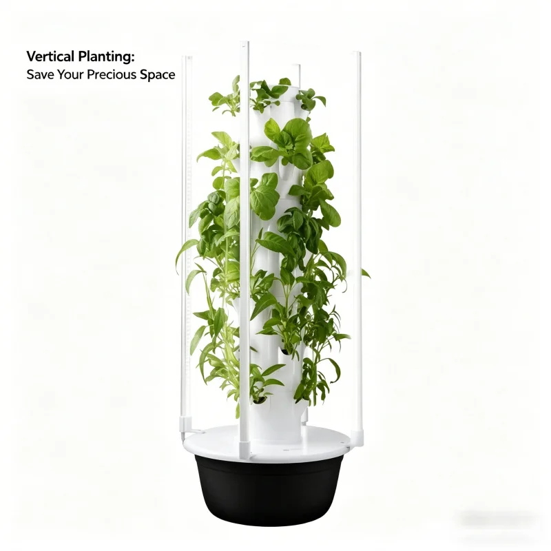 5-Layer Spacetree Hydroponic T - đánh giá và giá Smart Garden Indoor