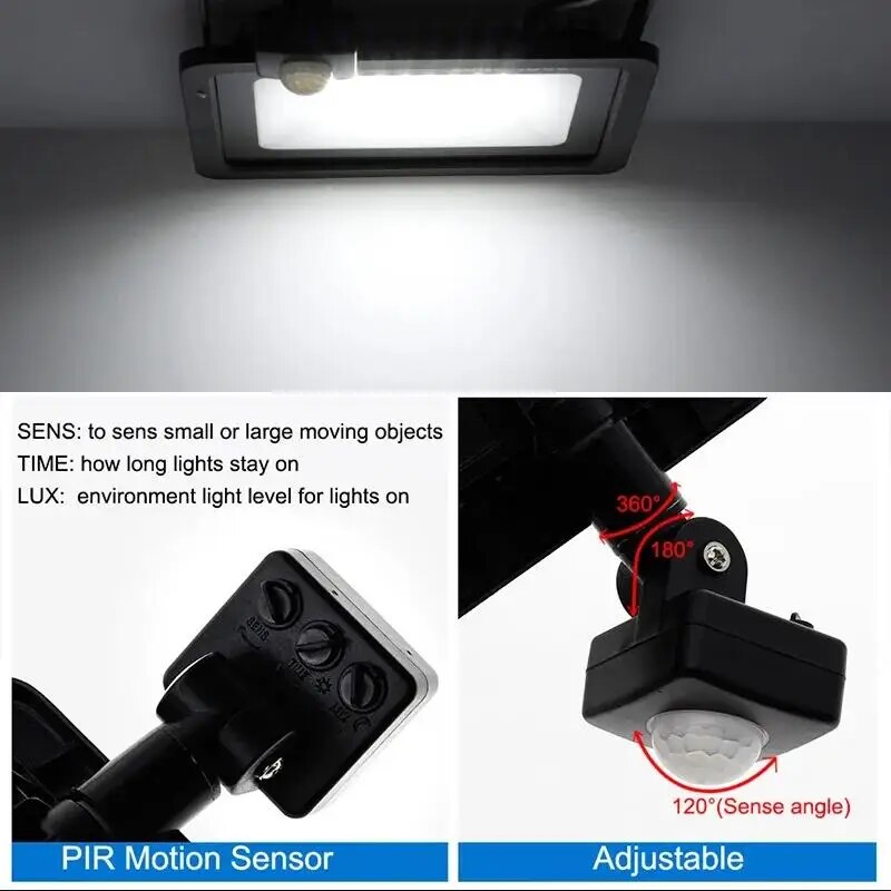 PIR Motion Sensor LED Floodlig - đánh giá và giá Smart Garden Sensors