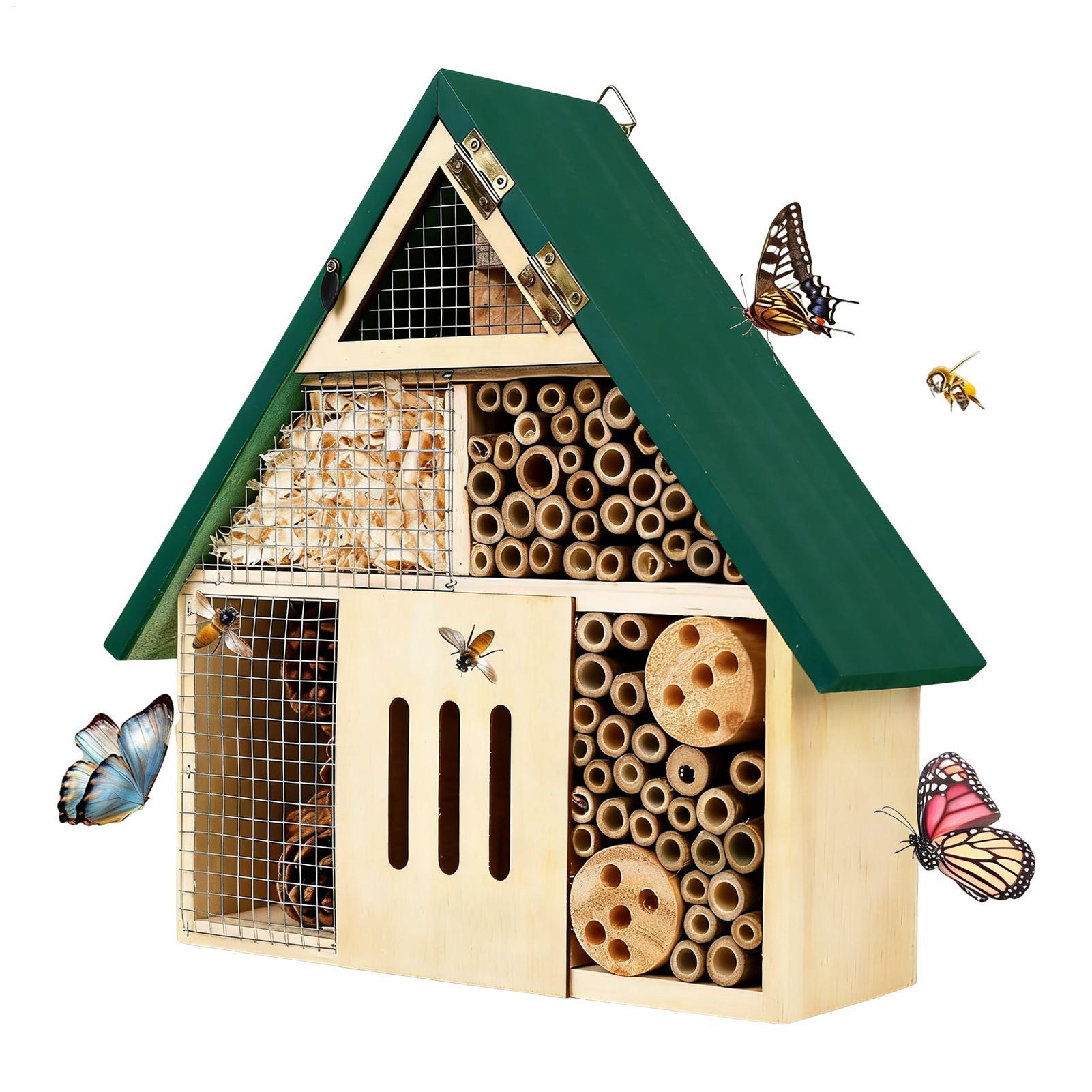 Insect Hotel Bee House Wooden  - đánh giá và giá Insect Hotel Wood