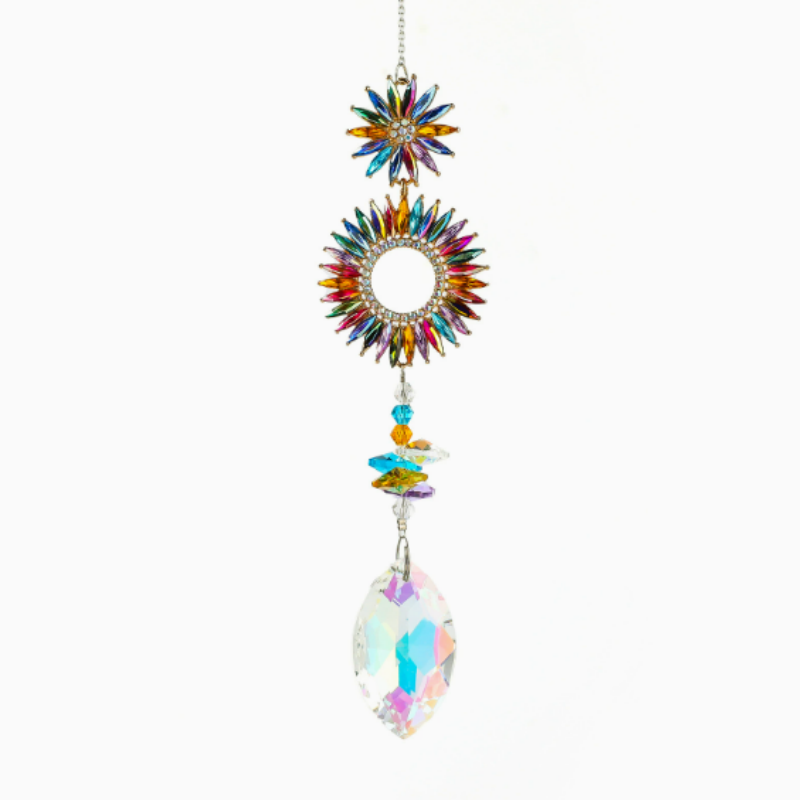 Crystal Wind Chime Handmade Gl - đánh giá và giá Smart Garden Indoor
