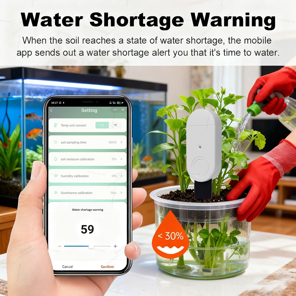 Zigbee Soil Tester Fertility T - đánh giá và giá Smart Garden Sensors