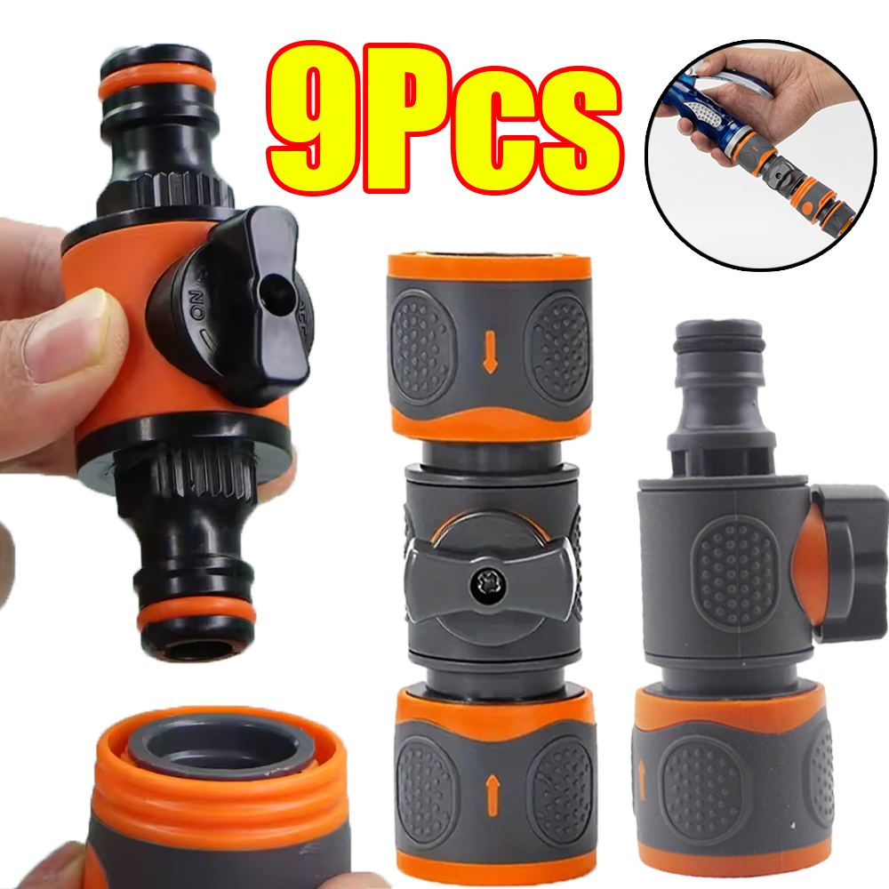 1-9Pcs Garden Hose Quick Conne - đánh giá và giá Smart Garden Hose Valve