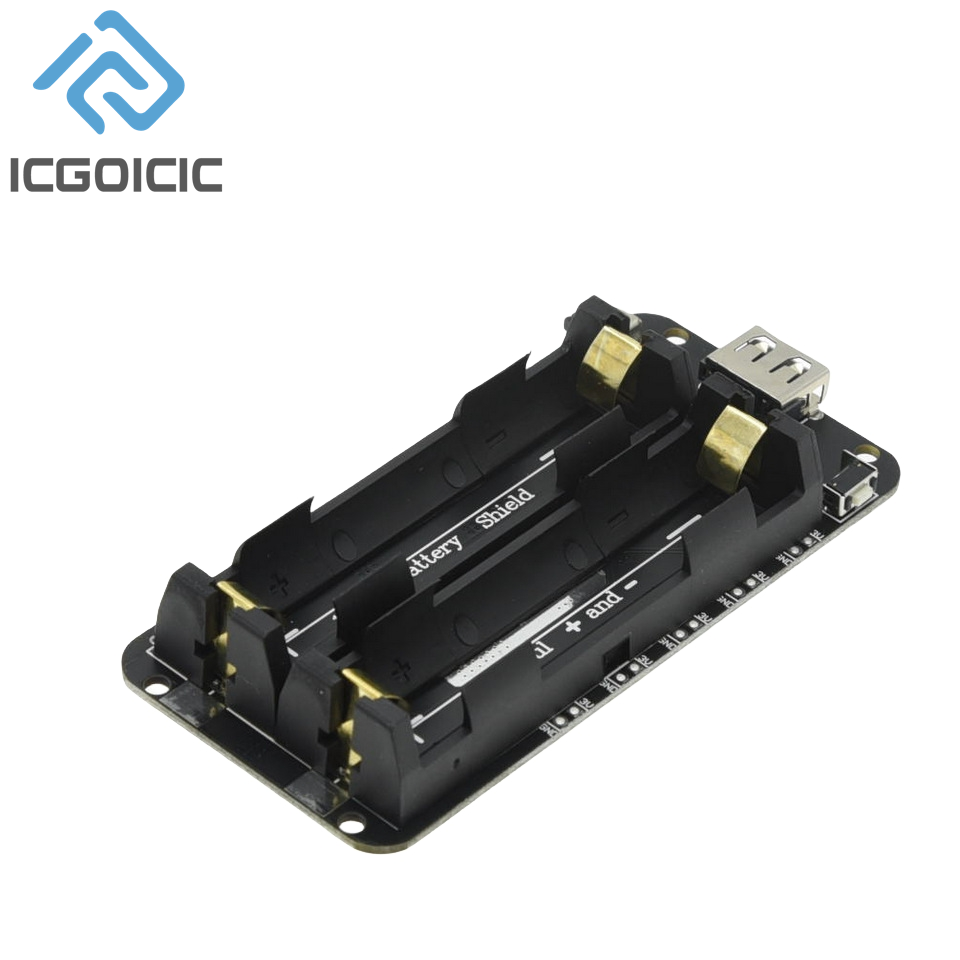18650 Battery Charge Shield V3 - đánh giá và giá Smart Garden Esp32