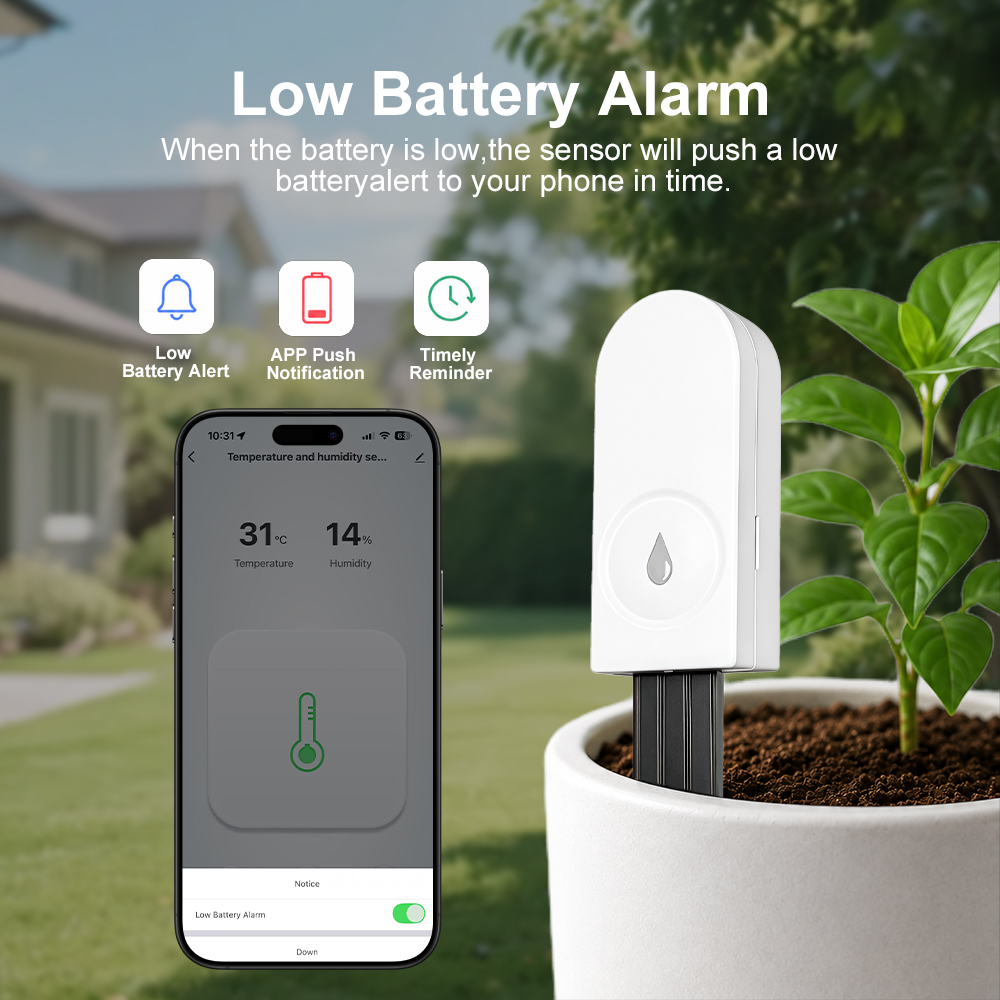 Zigbee 3.0 Soil Moisture Senso - đánh giá và giá Smart Garden Sensors