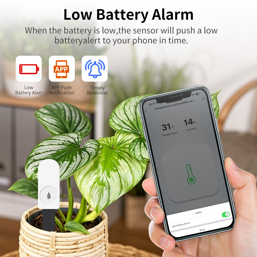 Smart ZigBee Soil Moisture Sen - đánh giá và giá Smart Garden Sensors
