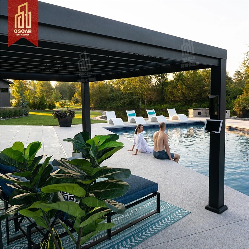 【Hot Sale】Motorized Electric L - đánh giá và giá Smart Garden Electric Pergola