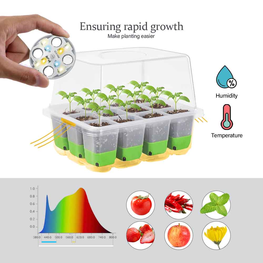 LED Grow Light Seedling Starte - đánh giá và giá Smart Garden Indoor