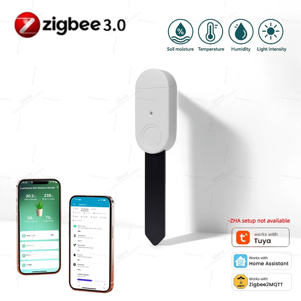 4in1 Zigbee Soil Moisture Temp - đánh giá và giá Smart Garden Sensors