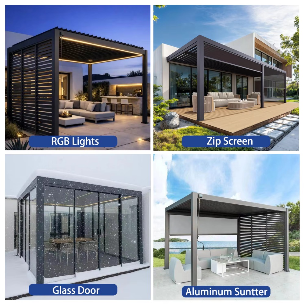 Electric Smart Aluminum Pergol - đánh giá và giá Smart Garden Electric Pergola