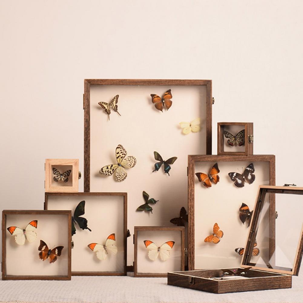 Wooden Display Case Butterfly  - đánh giá và giá Insect Hotel Wood