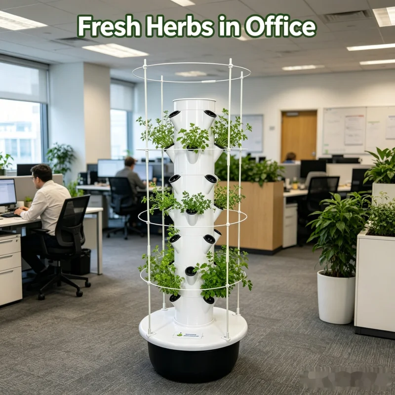 Smart Vertical Hydroponic Towe - đánh giá và giá Smart Garden Indoor