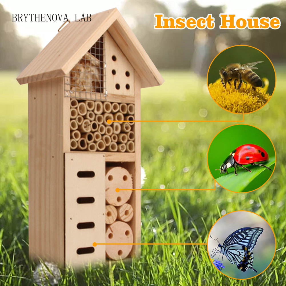 Insect House Wooden Insect Hot - đánh giá và giá Insect Hotel Wood