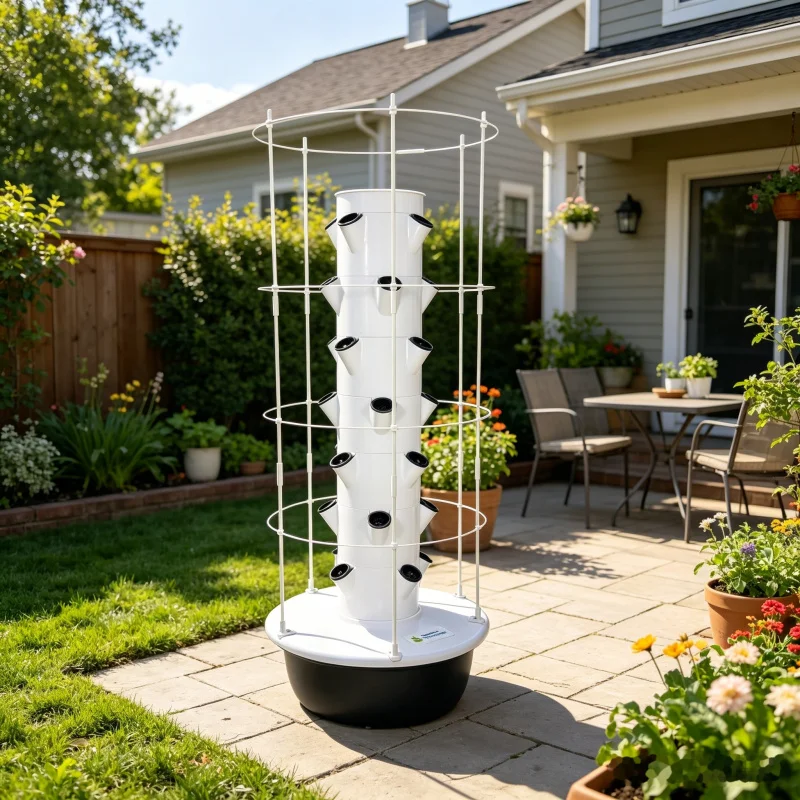 Spacetree 5 Layer Vertical Hyd - đánh giá và giá Smart Garden Indoor