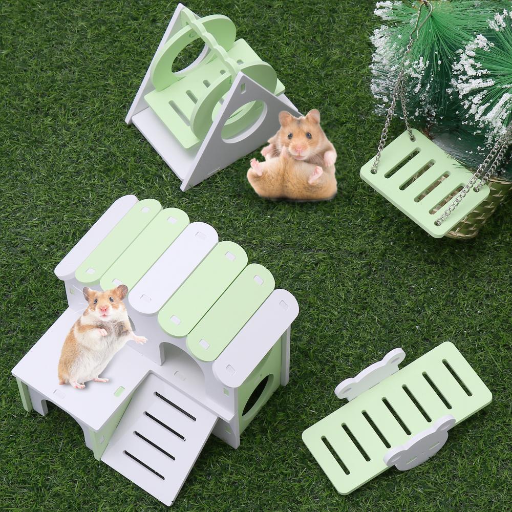 Hamster Play Toys Set Wooden H - đánh giá và giá Insect Hotel Wood
