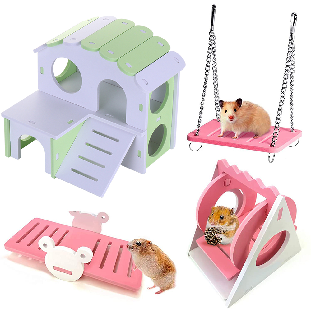 Hamster Play Toys Set Wooden H - đánh giá và giá Insect Hotel Wood