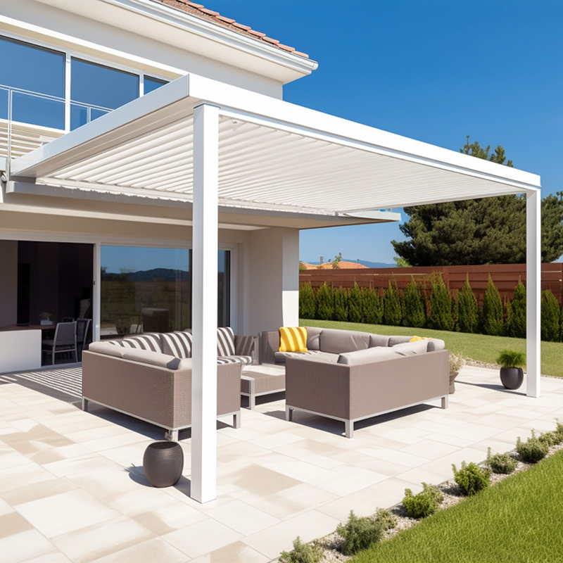 Smart Electric Pergola Aluminu - đánh giá và giá Smart Garden Electric Pergola