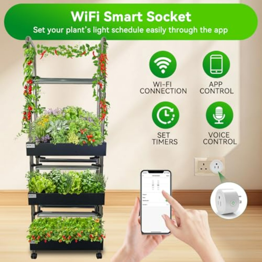 Indoor hydroponics growing sys - đánh giá và giá Smart Garden Indoor