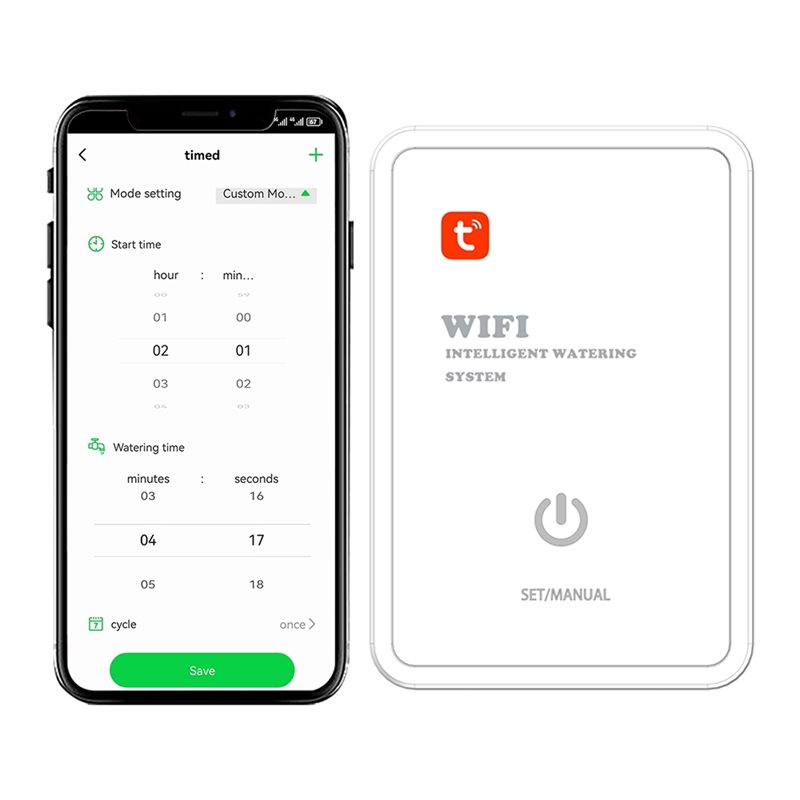 ABMR-Tuya Smart Wifi Garden Co - đánh giá và giá Smart Garden Watering