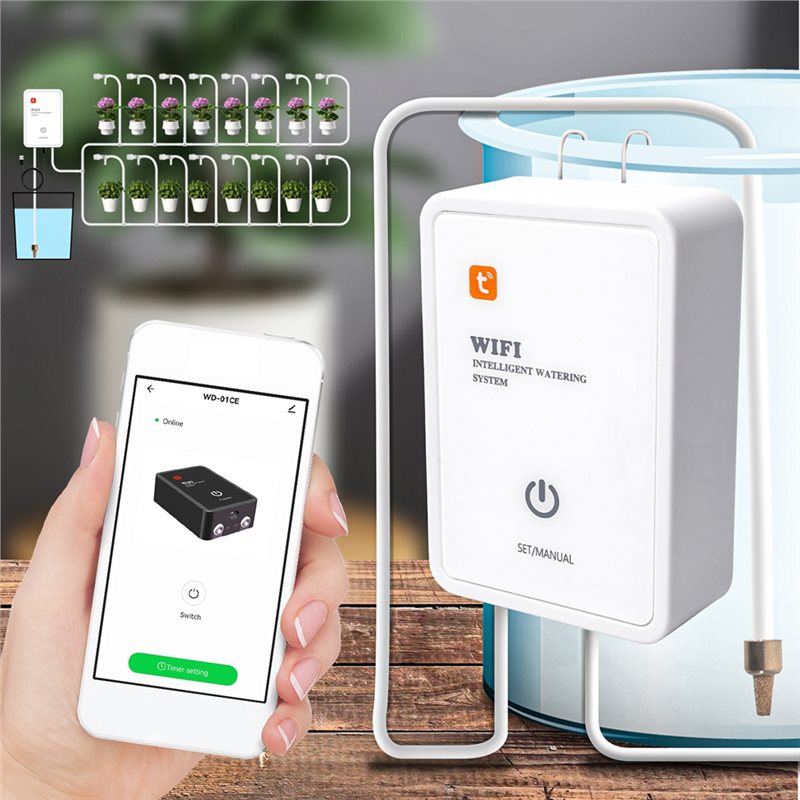 ABMR-Tuya Smart Wifi Garden Co - đánh giá và giá Smart Garden Watering