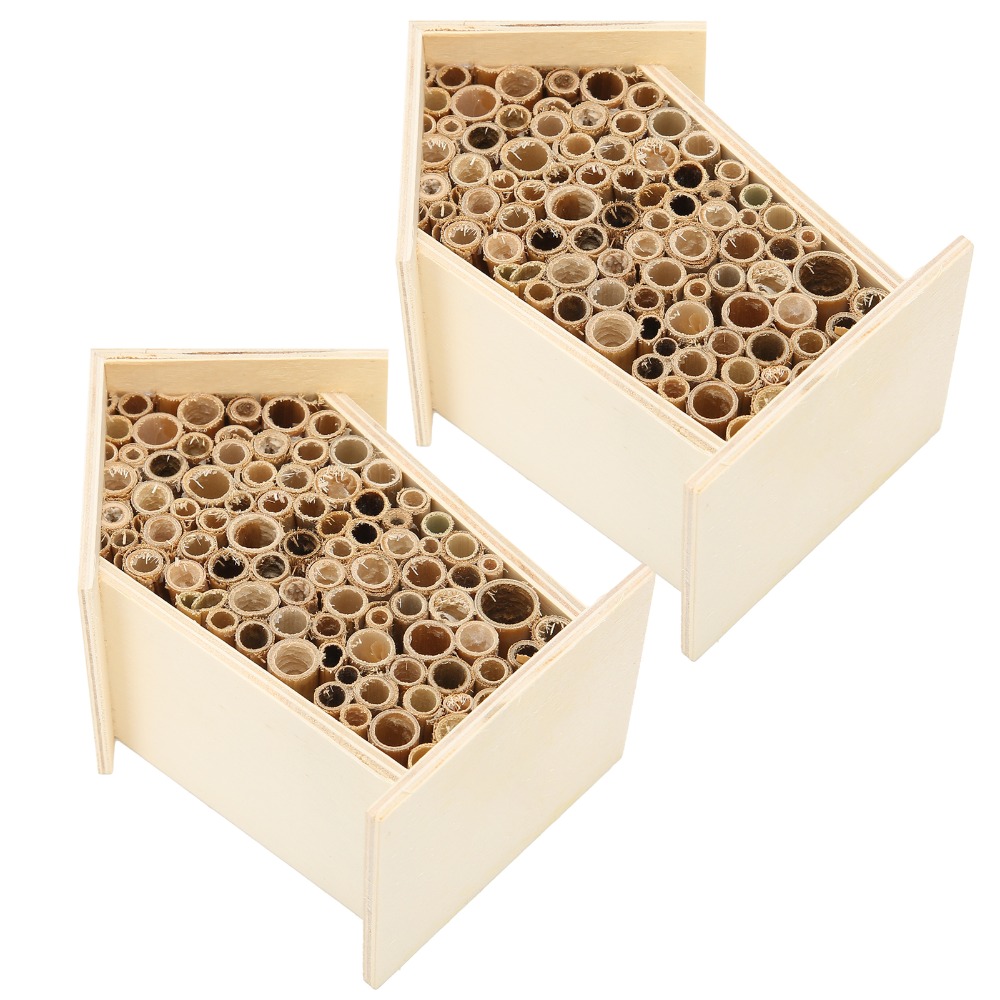 2 Pcs Wonderful Gift Wood Wood - đánh giá và giá Insect Hotel Wood