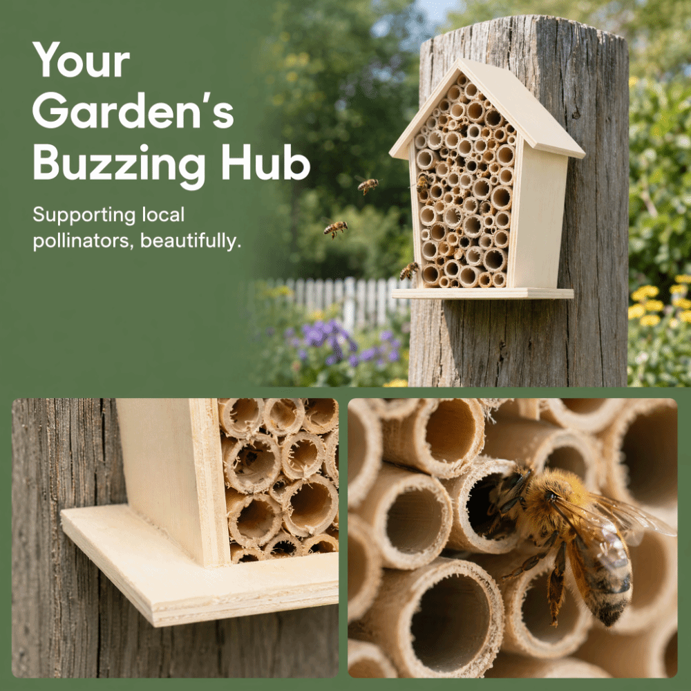 2 Pcs Wonderful Gift Wood Wood - đánh giá và giá Insect Hotel Wood