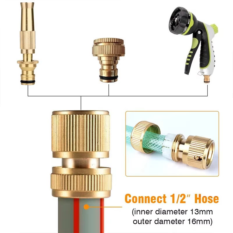 Spray Nozzle Water Gun Brass H - đánh giá và giá Smart Garden Home