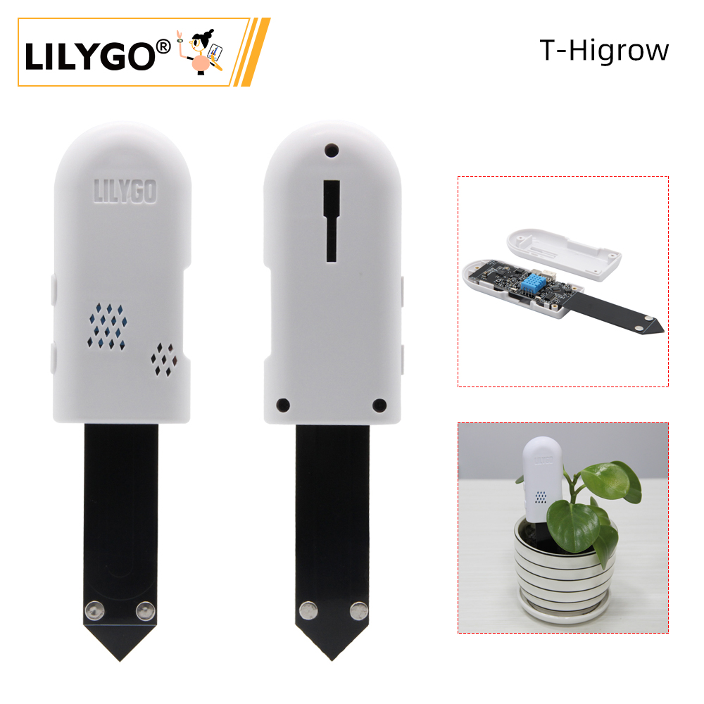 LILYGO® T-Higrow ESP32 Soil Te - đánh giá và giá Smart Garden Esp32