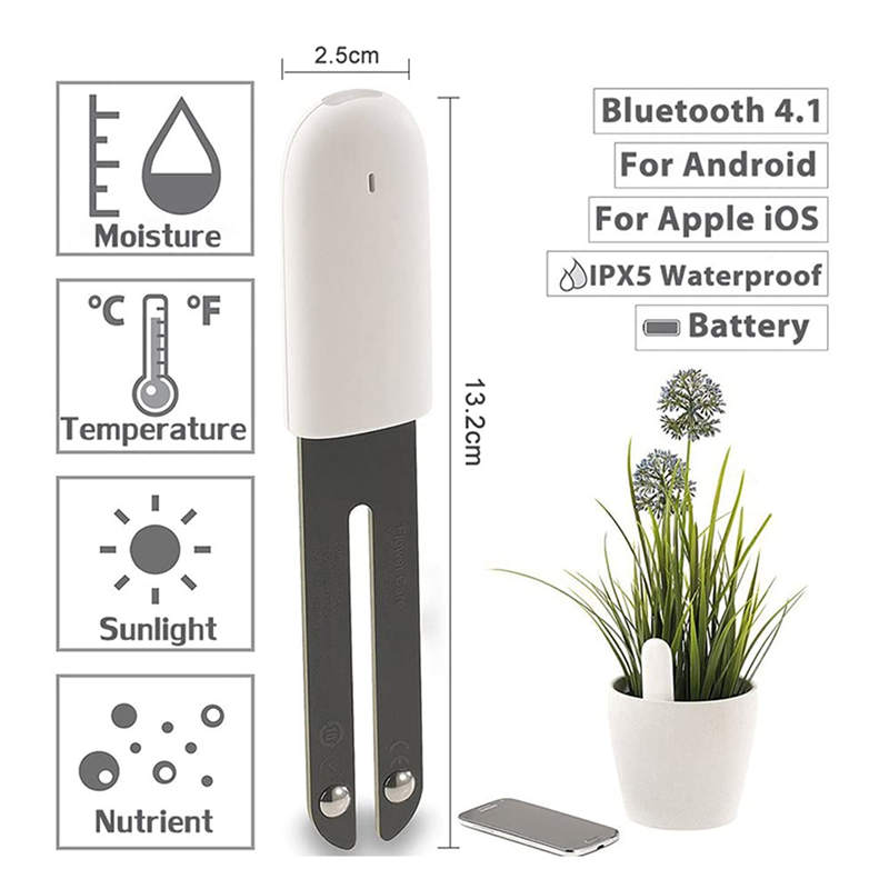 HHCC Flower Monitor Flora Gard - đánh giá và giá Smart Garden Sensors