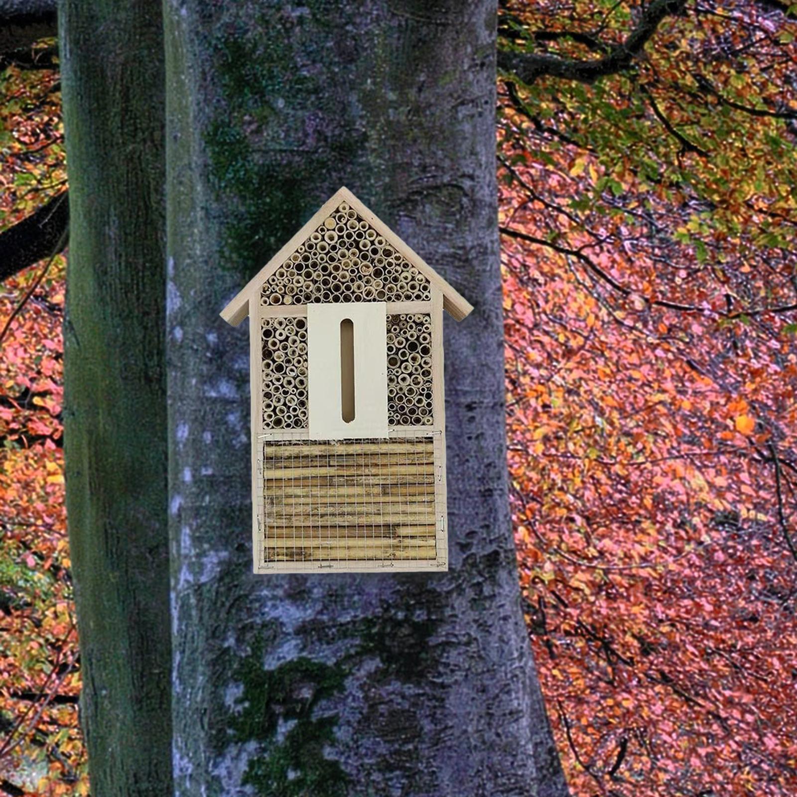 Bee House Ladybug Habitat Bee  - đánh giá và giá Insect Hotel Wood