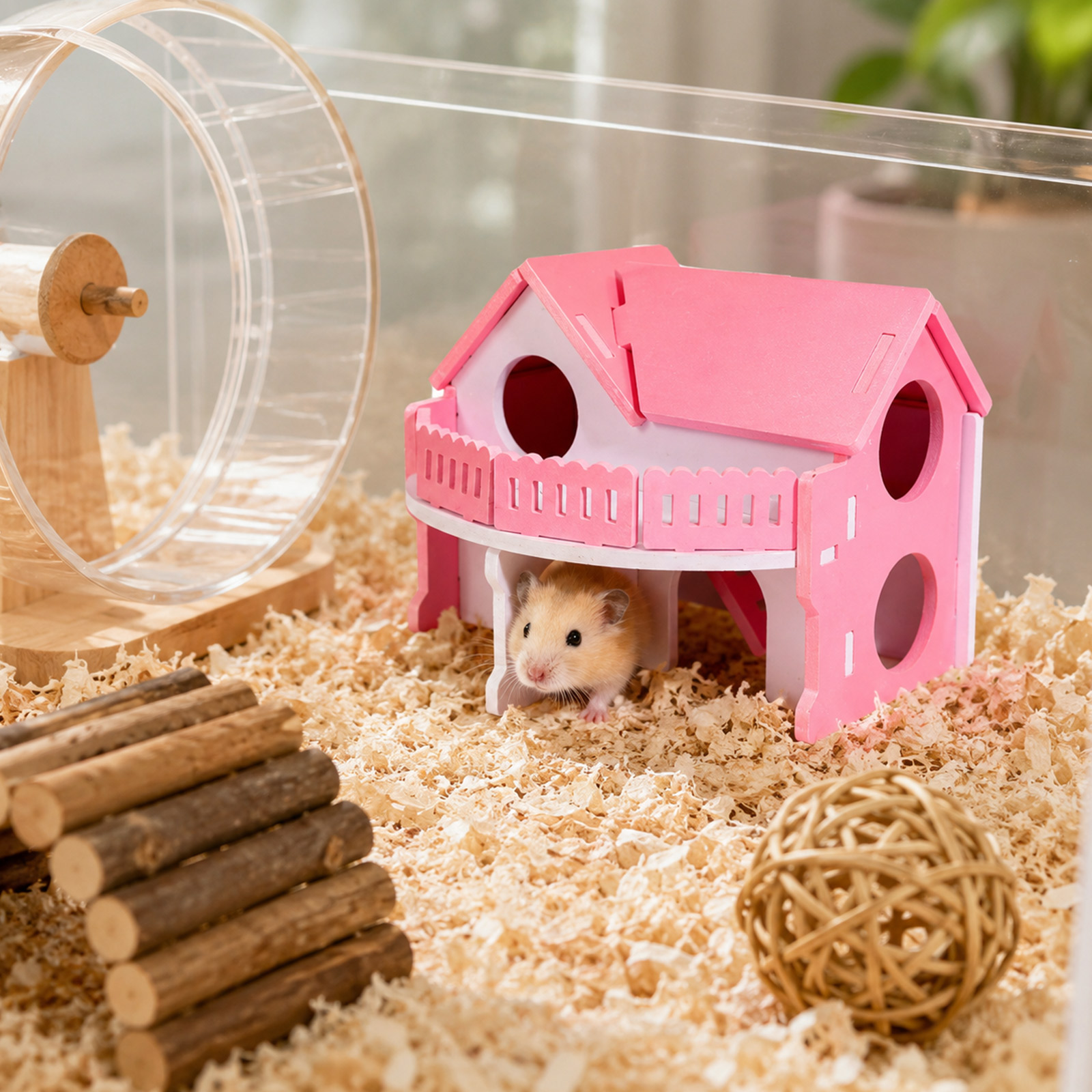 Cute Pet House Wooden Hamster  - đánh giá và giá Insect Hotel Wood