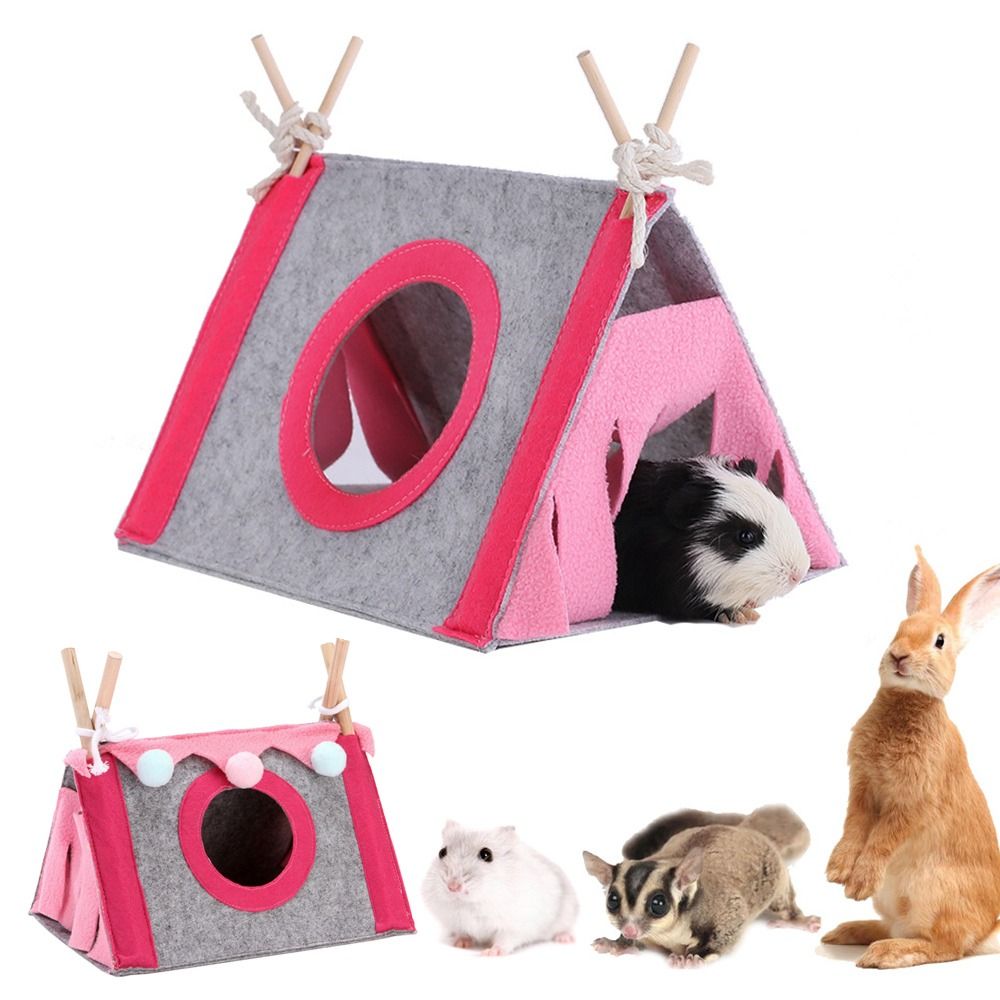 Felt Tent Hideout Cage Animal  - đánh giá và giá Insect Hotel Wood