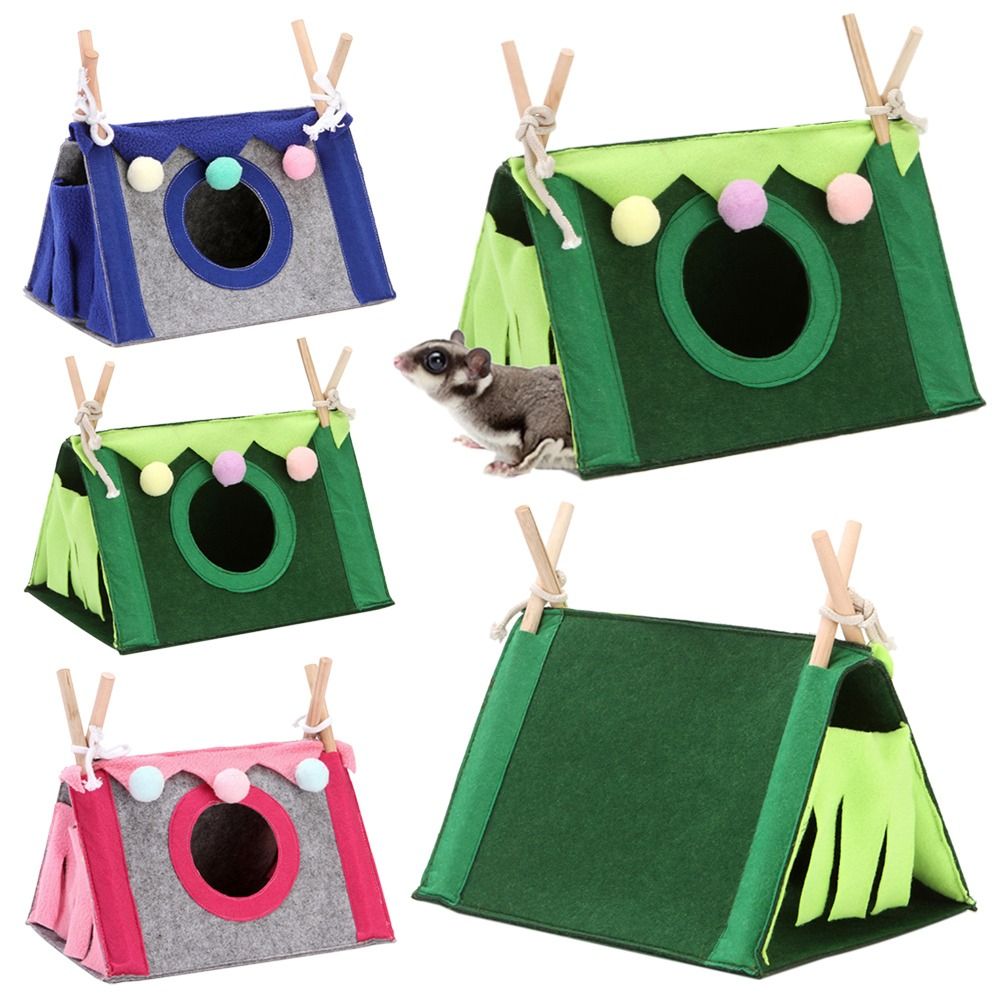 Felt Tent Hideout Cage Animal  - đánh giá và giá Insect Hotel Wood