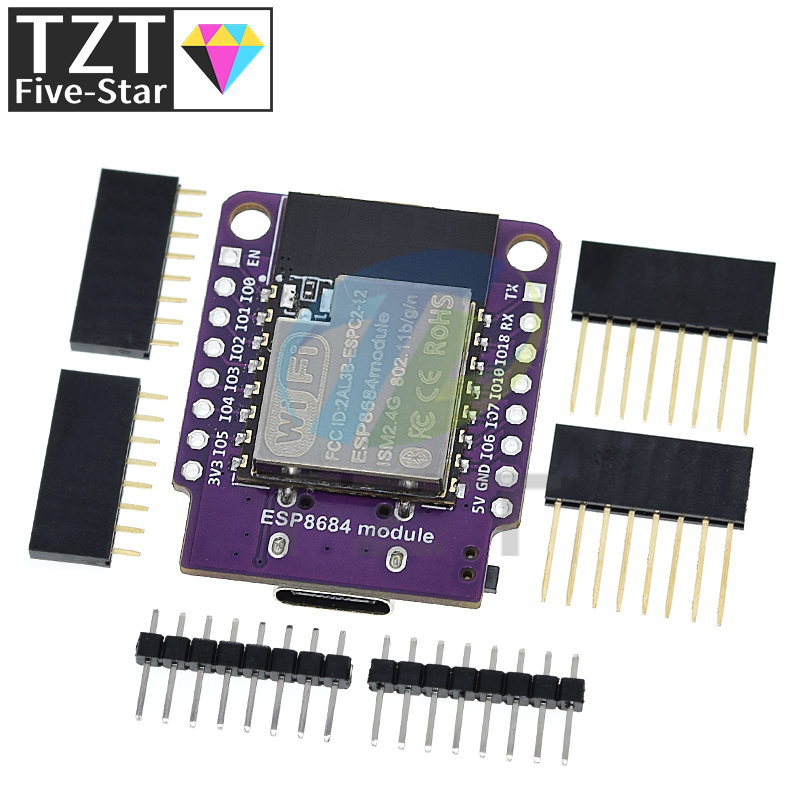 Wemos D1 Mini ESP8266 ESP32 ES - đánh giá và giá Smart Garden Esp32